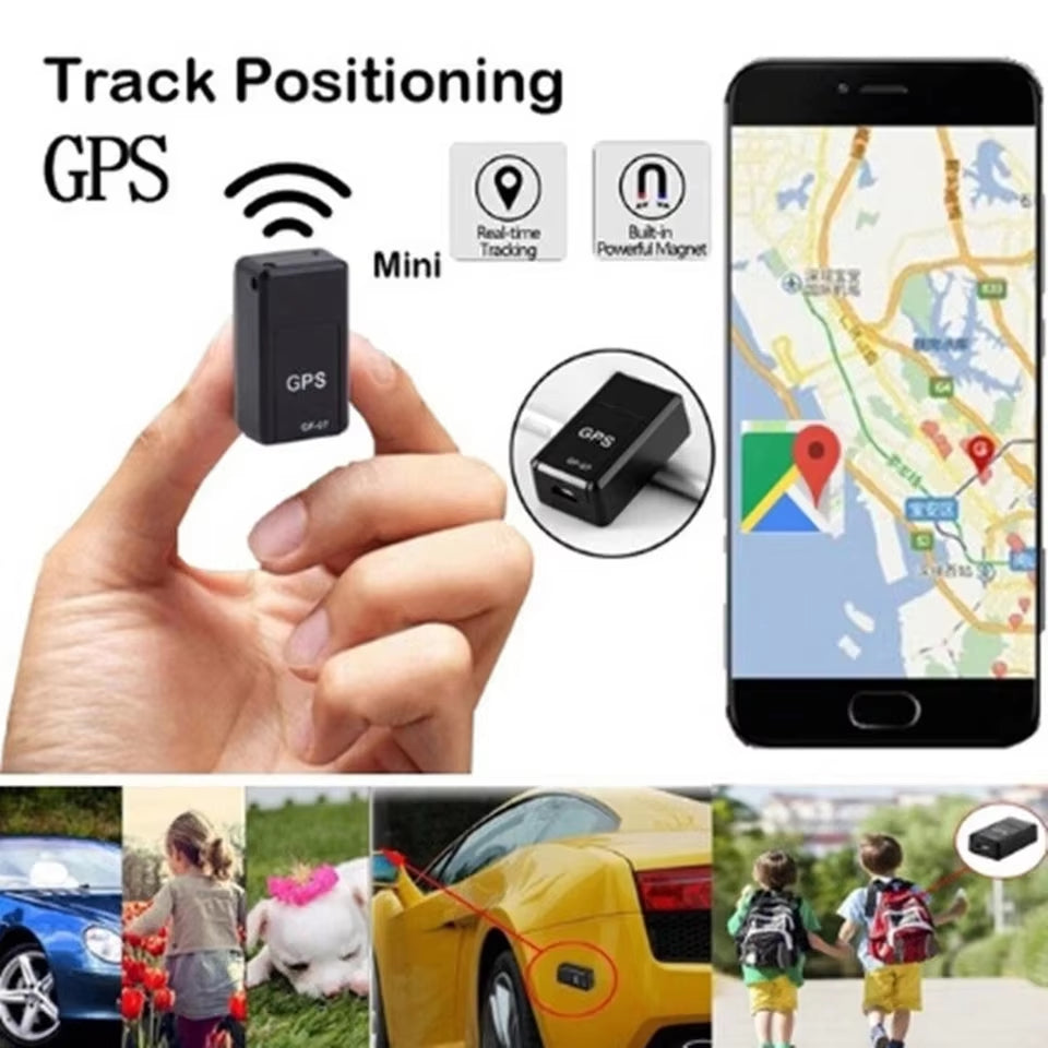 Micro Rastreador GPS Magnético: Monitor Antirrobo en Tiempo Real para Vehículos y Motos, Mini GPS de Posicionamiento Personal"